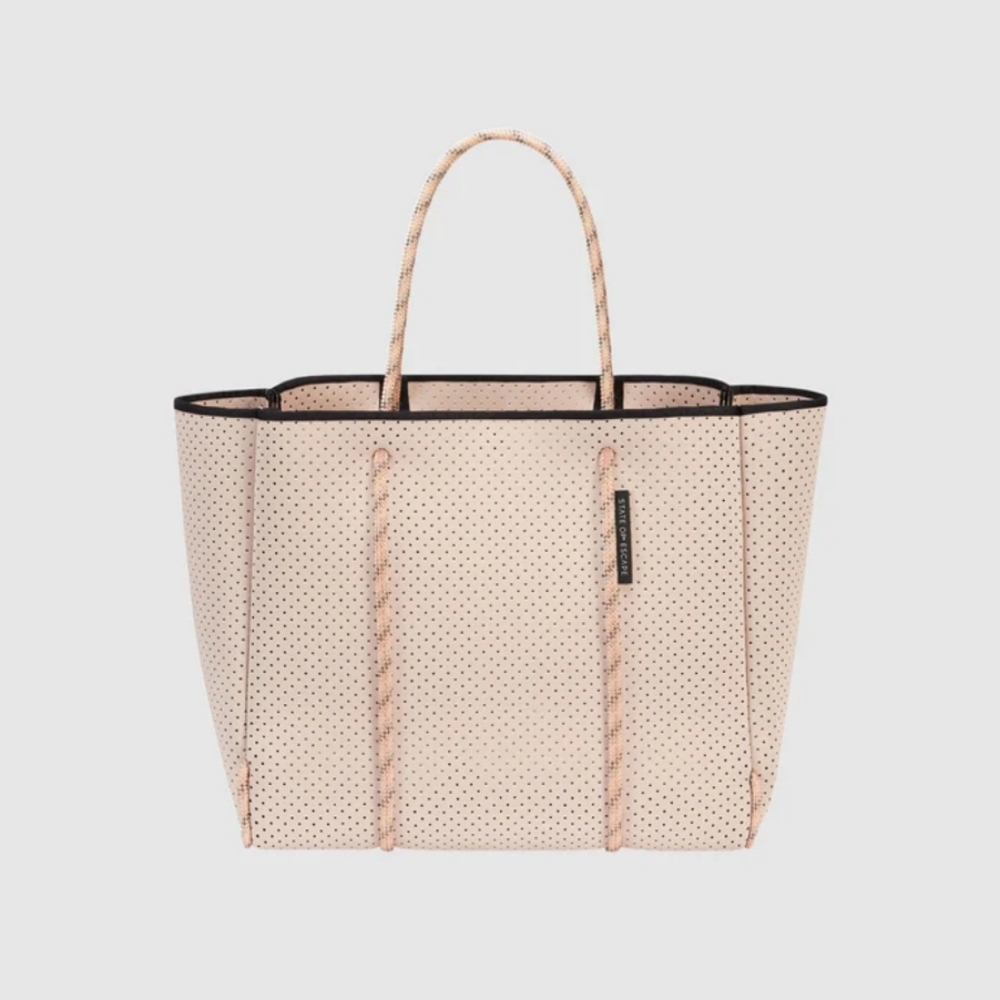 NWT state of escape flying solo neoprene tote